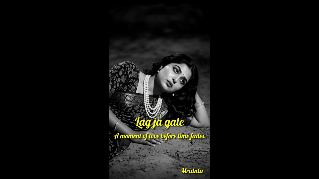 Lag Ja Gale | A moment of love before time fades| Video Song | Mridula Sen | 