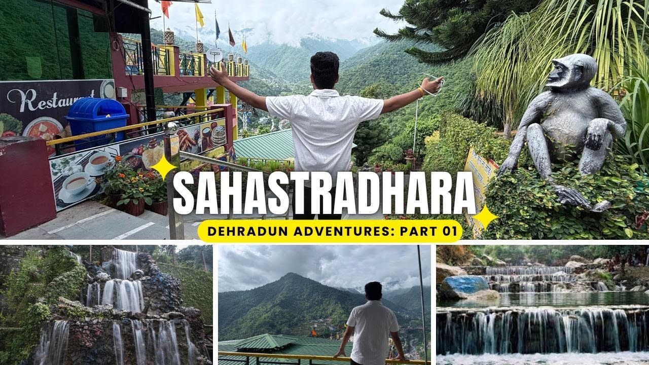 Sahastradhara Dehradun Uttarakhand | Gandhak water | Ropeway Resort | Drona Gufa | Ep-1