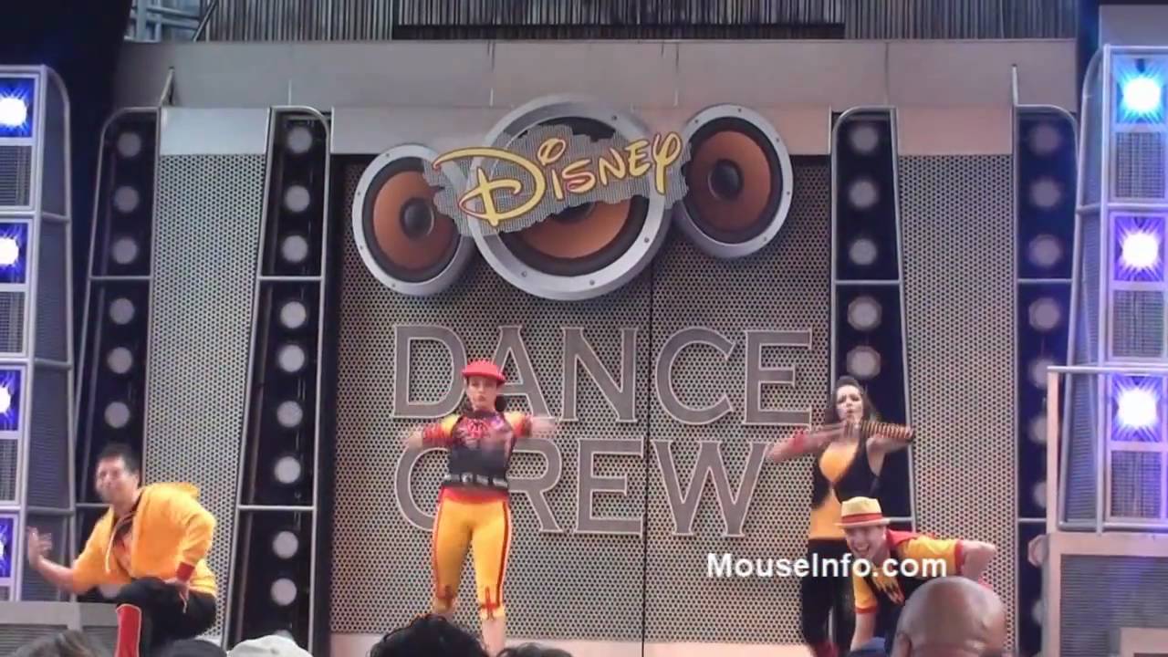 (1 of 2) HD Disney Dance Crew with Talking Mickey, Disneyland Resort