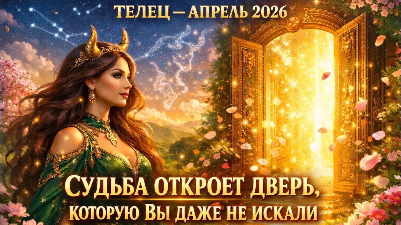 Телец — Апрель 2026: Судьба Откроет Дверь