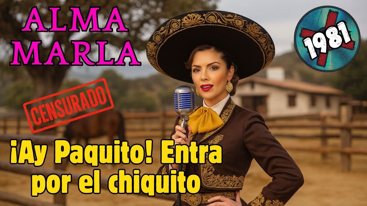 ¡Ay Paquito! Entra por el chiquito - Alma Marla (1981) | RANCHERAS PROHIBIDAS | Discos Censura