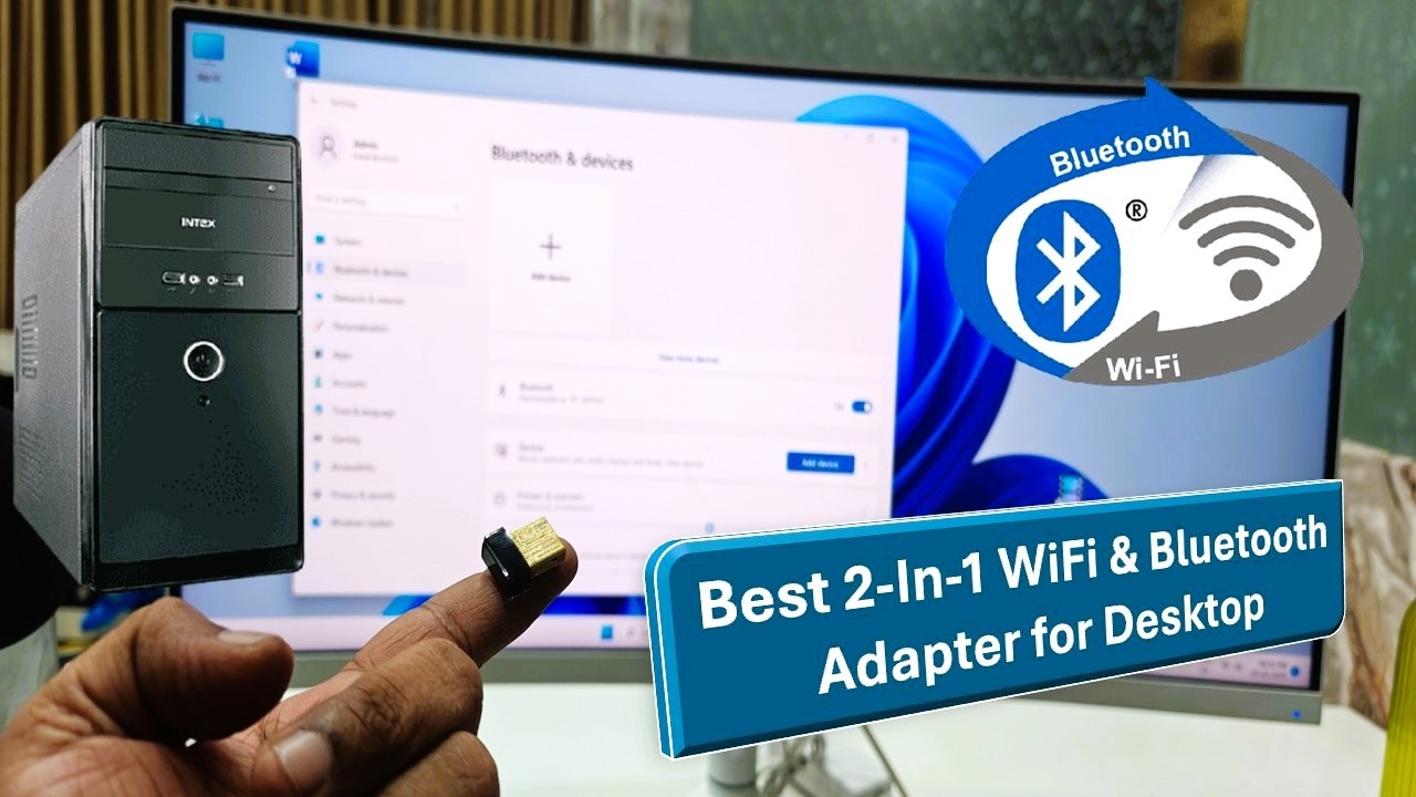 Best 2-In-1 WiFi & Bluetooth Adapter for Desktop (TP Link Archer T2UB Unboxing & How to Use)