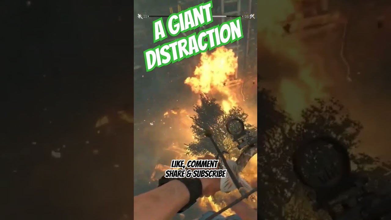 A Giant Distraction in 
