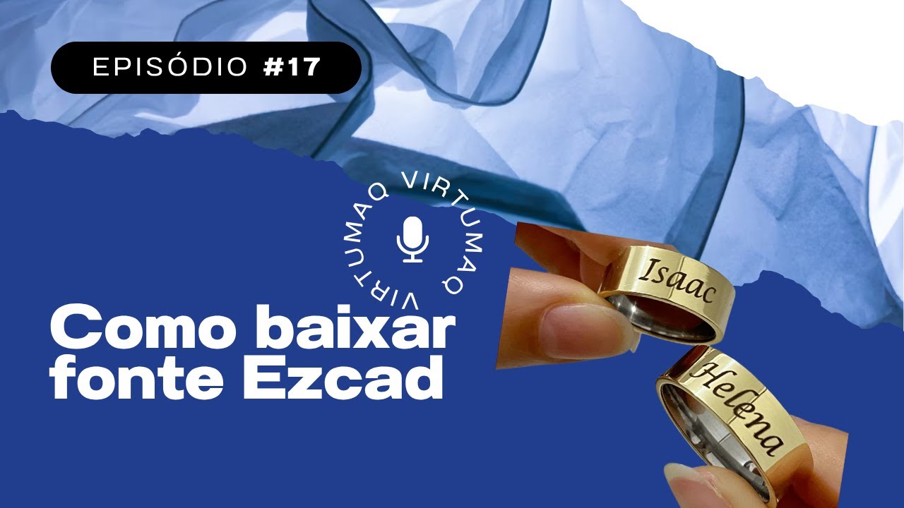 Como Baixar fonte Ezcad - Máquina a laser | Virtumaq #gravaçãoalaser #virtumaq