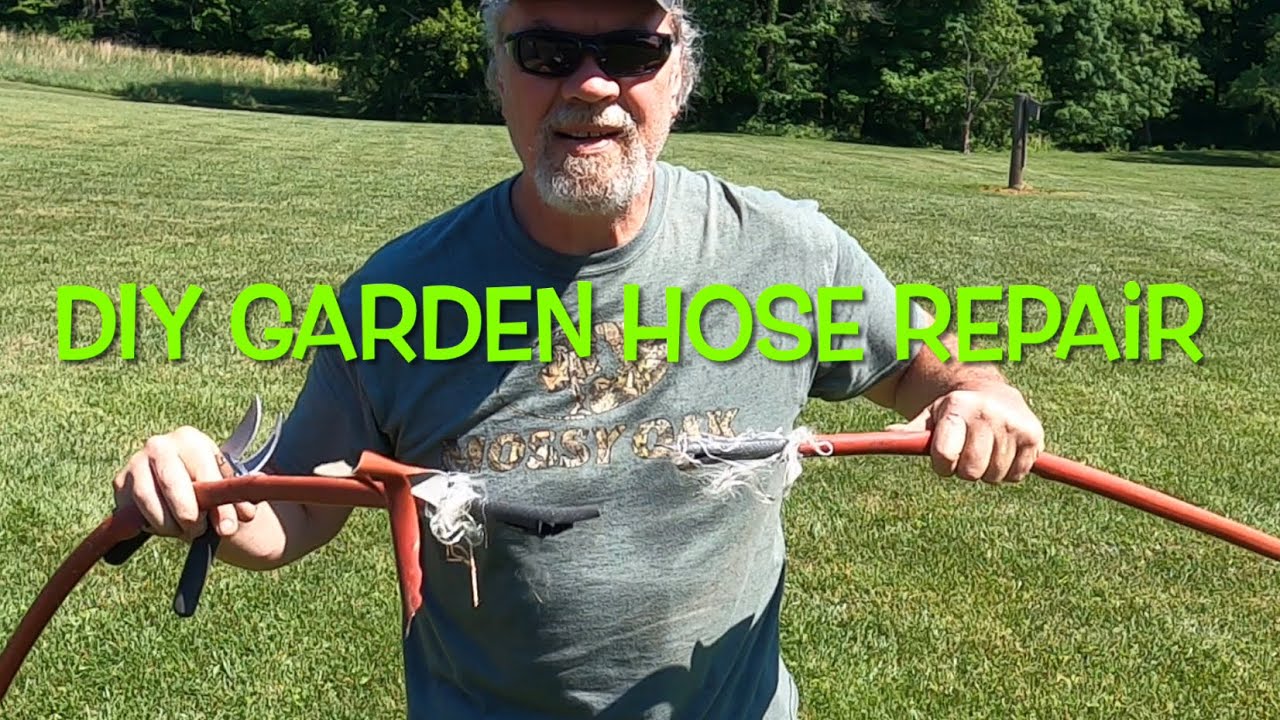 DIY Garden Hose Repair #garden #gardening #howto