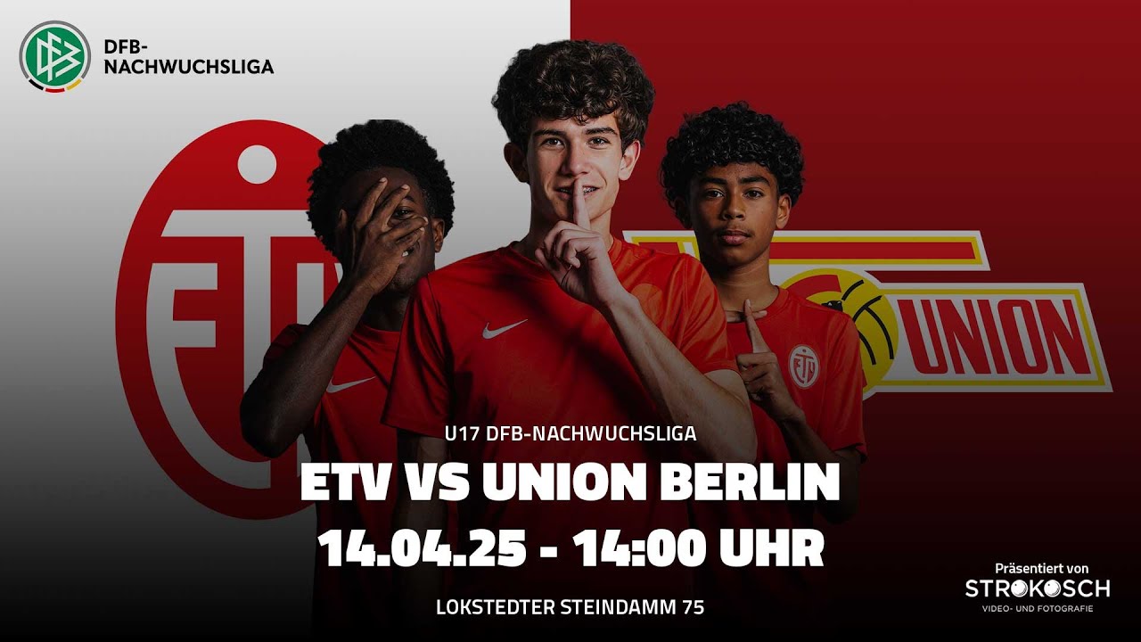 U17 DFB-Nachwuchsliga - ETV vs. 1.FC Union Berlin