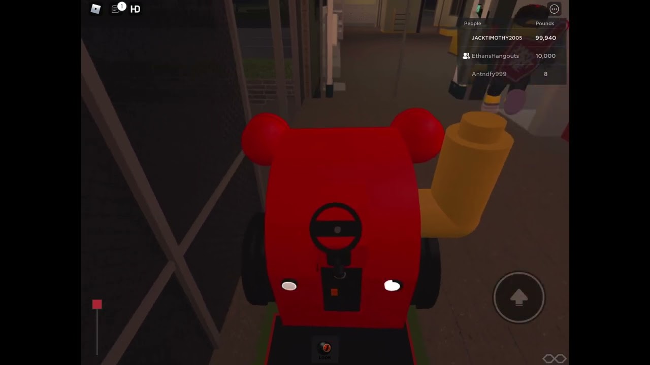 Tractor Tom kiddie ride Roblox