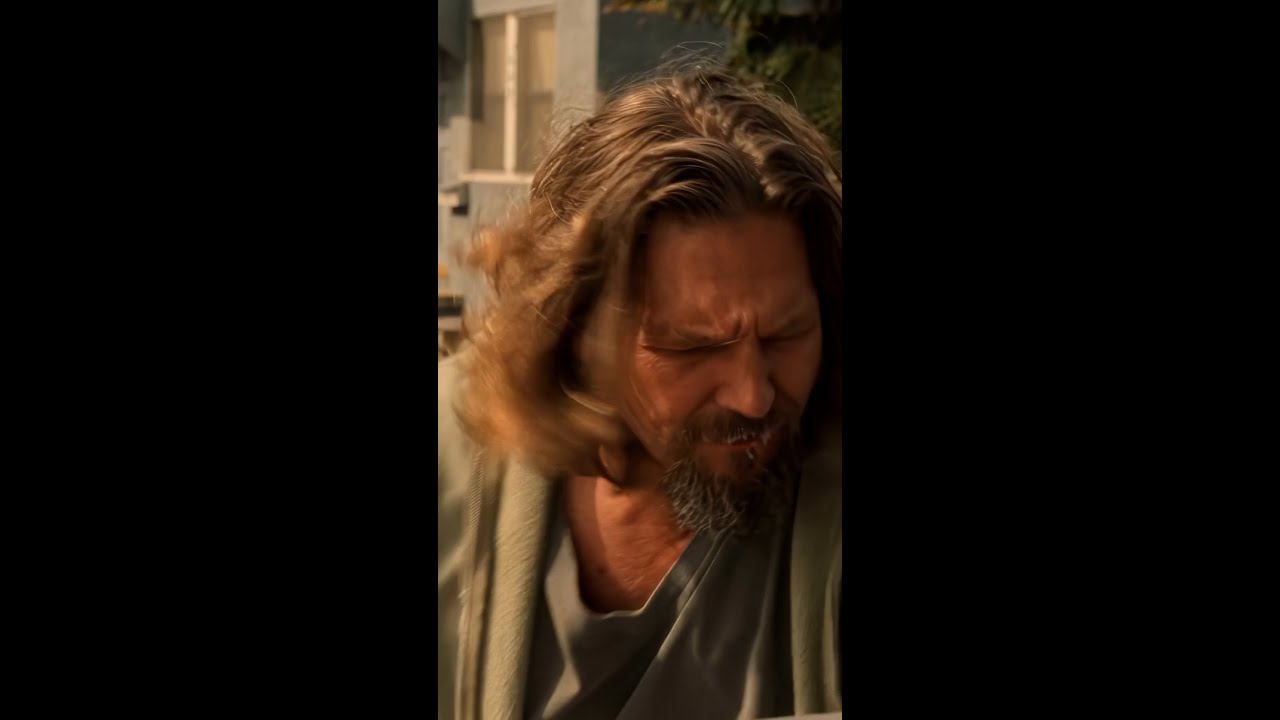 The Big Lebowski | The Dude Protects His Beverage