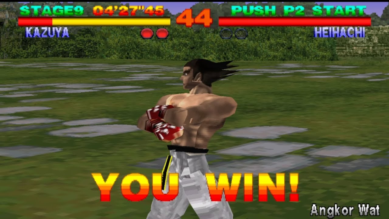 Tekken 1 | Kazuya Mishima | Story Mode | HD | 60 FPS