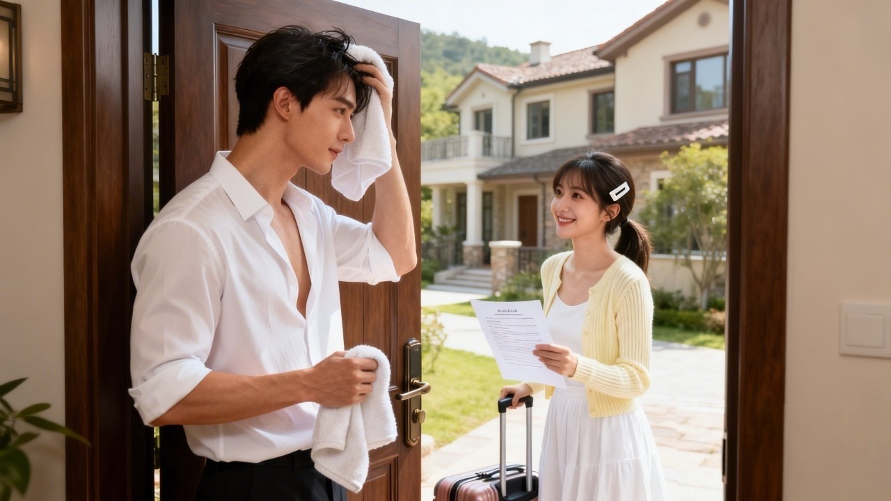 Elle est obligée partager un appartement avec inconnu, sans savoir qu'il est PDG, amoureux d'elle !