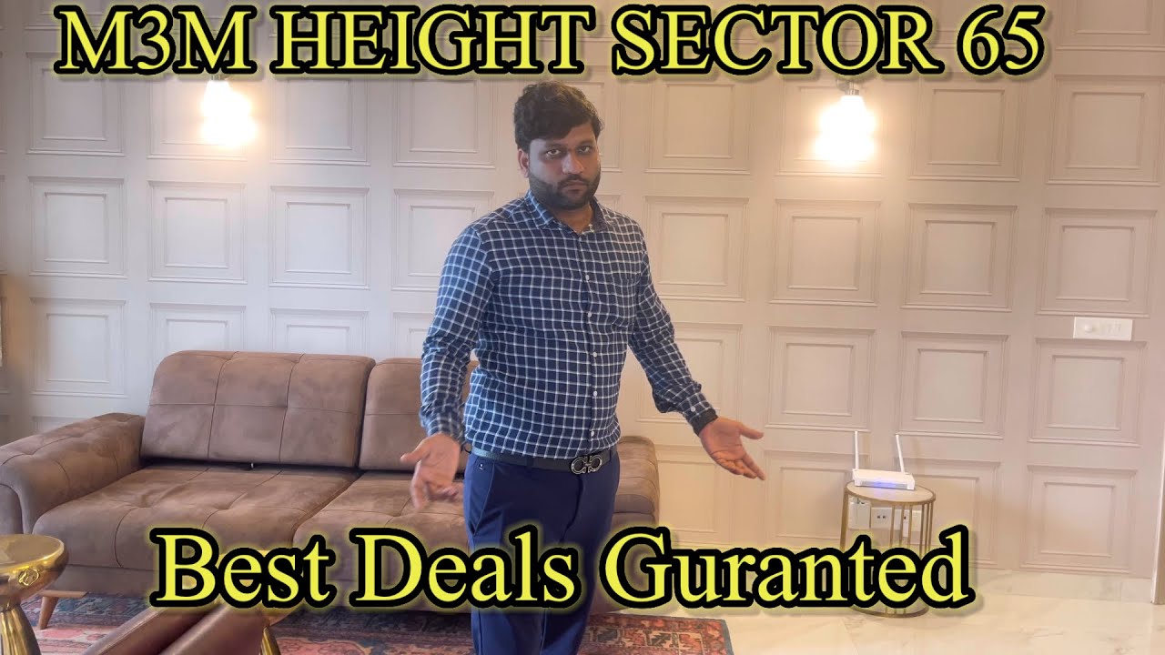 M3M Heights 2BHK | 1261 Sq. Ft. Apartment in Sector 65, Gurgaon | Full Flat Tour ||