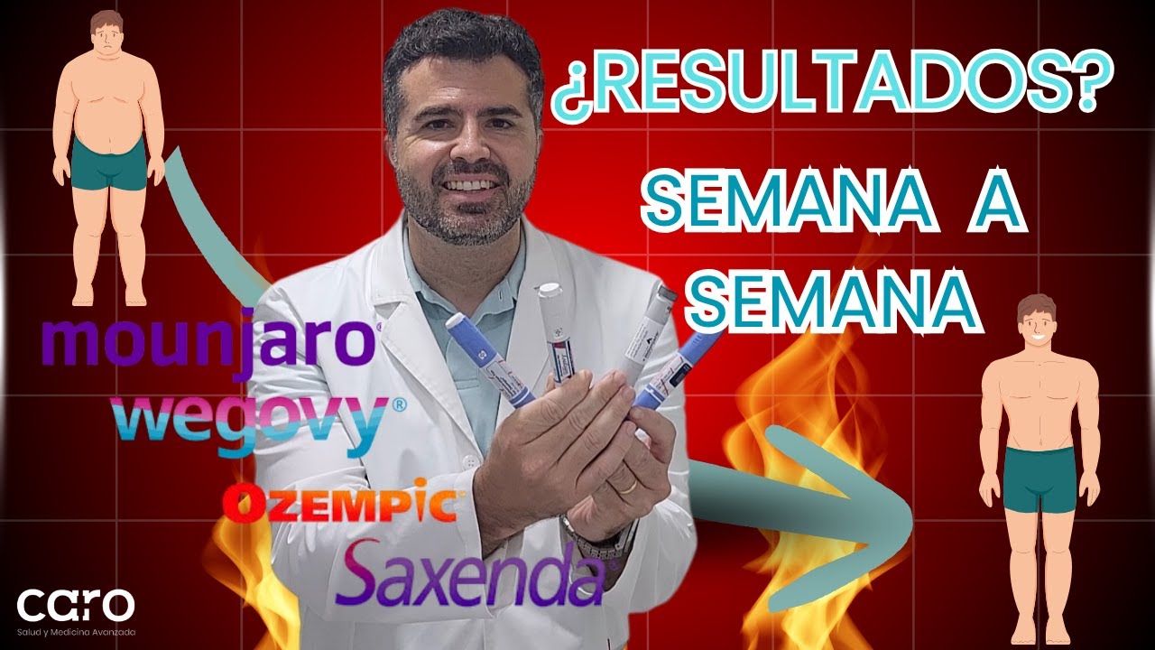 “Wegovy y Mounjaro: así evoluciona tu cuerpo semana a semana 💉🔥