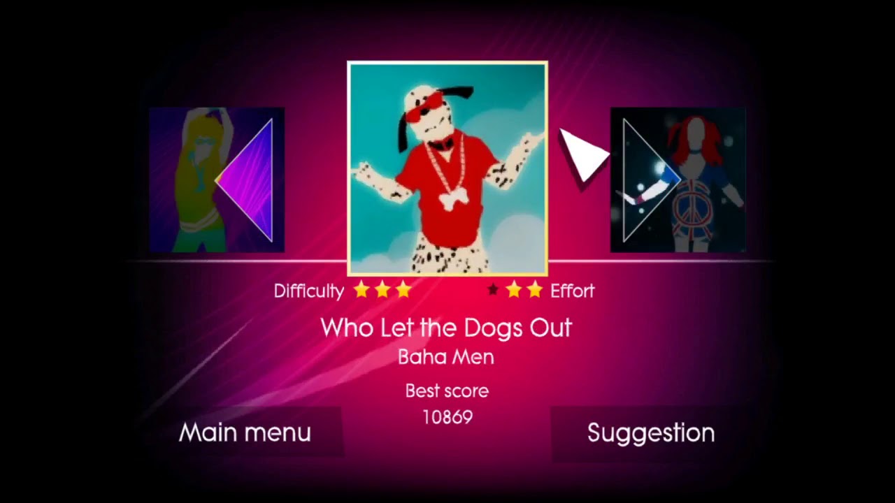 Just Dance - Song List (Wii)