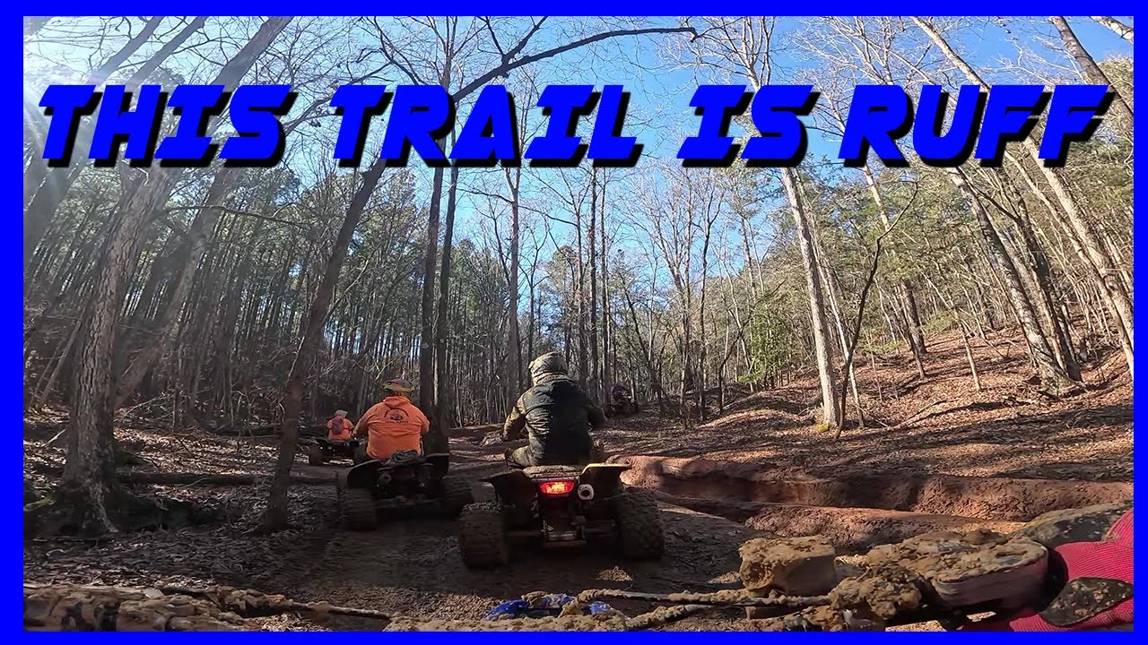 Trail Riding a Newer Trail at CAW 2025