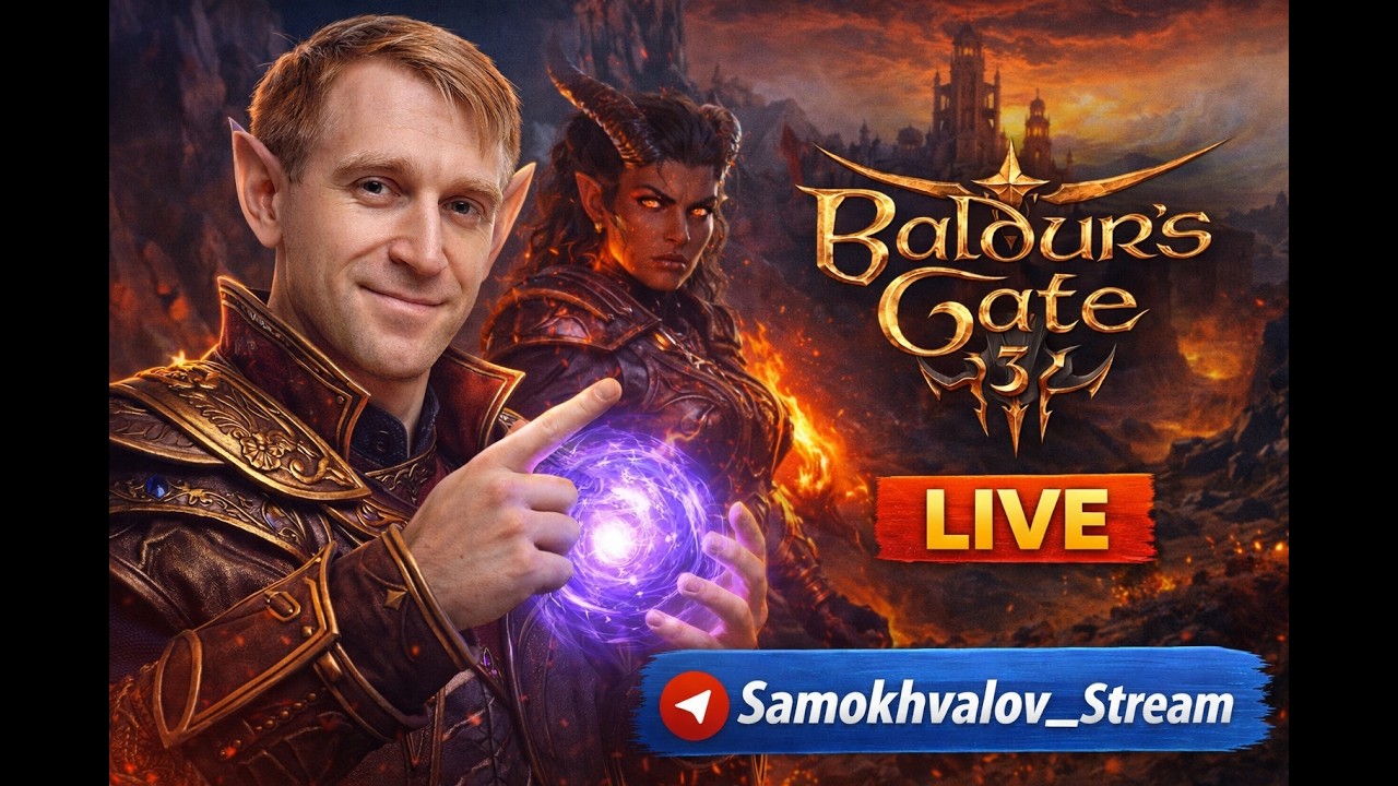🎲 Первое прохождение Baldur’s Gate 3 — куда нас заведёт сюжет?🧙‍♂️