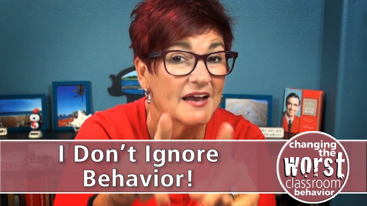 I Don&rsquo;t Ignore Behavior!