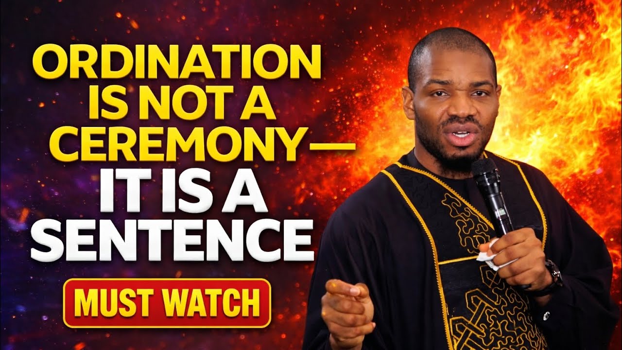 ORDINATION IS NOT A CEREMONY IT IS A SENTENCE😱||PROPHET DAVID UCHE@prophetdaviduche001@goviral7389 