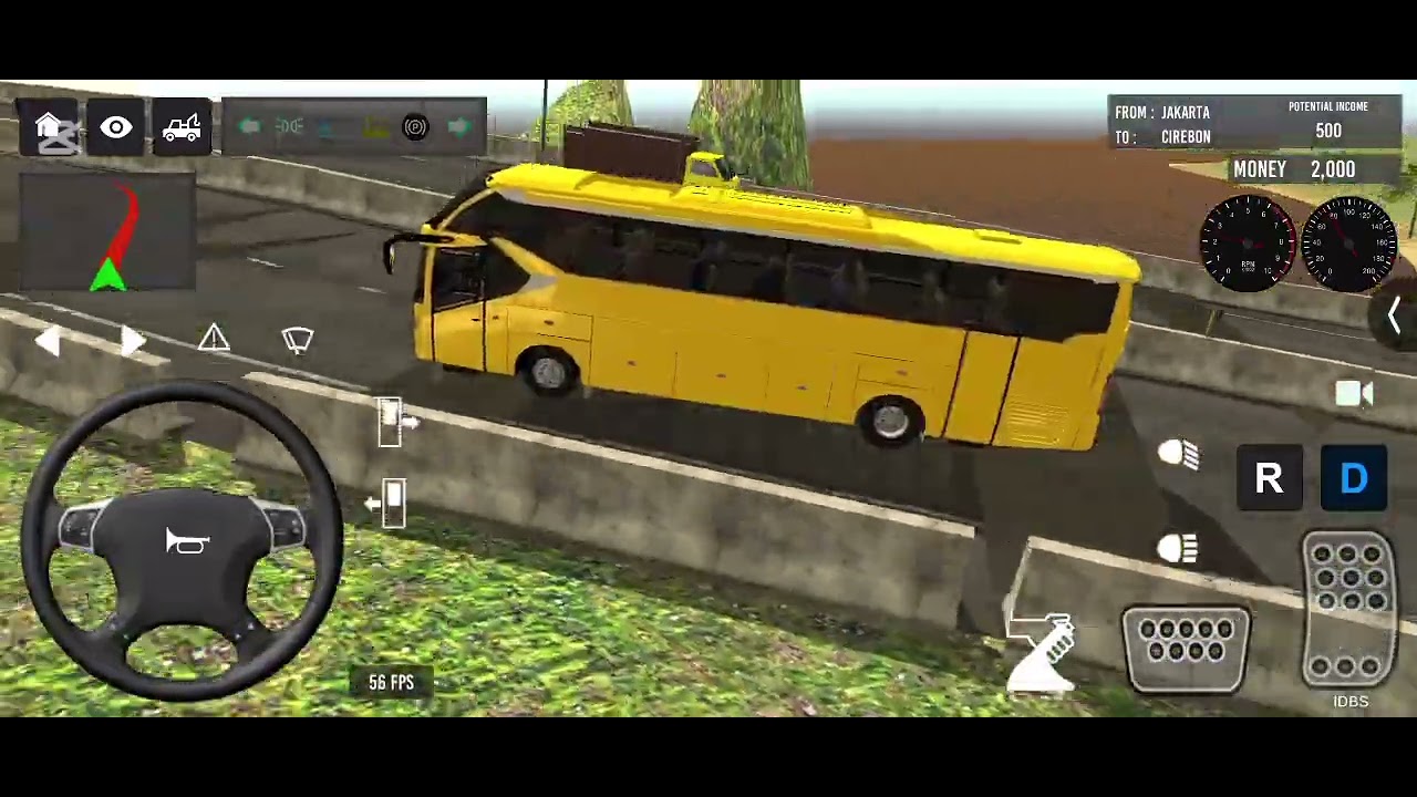 BUS SIMULATOR INDONESIA|| Bus Driving👮‍♂️ City euro Coach bus Simulator 🔥-Android Gameplay Bus 2026
