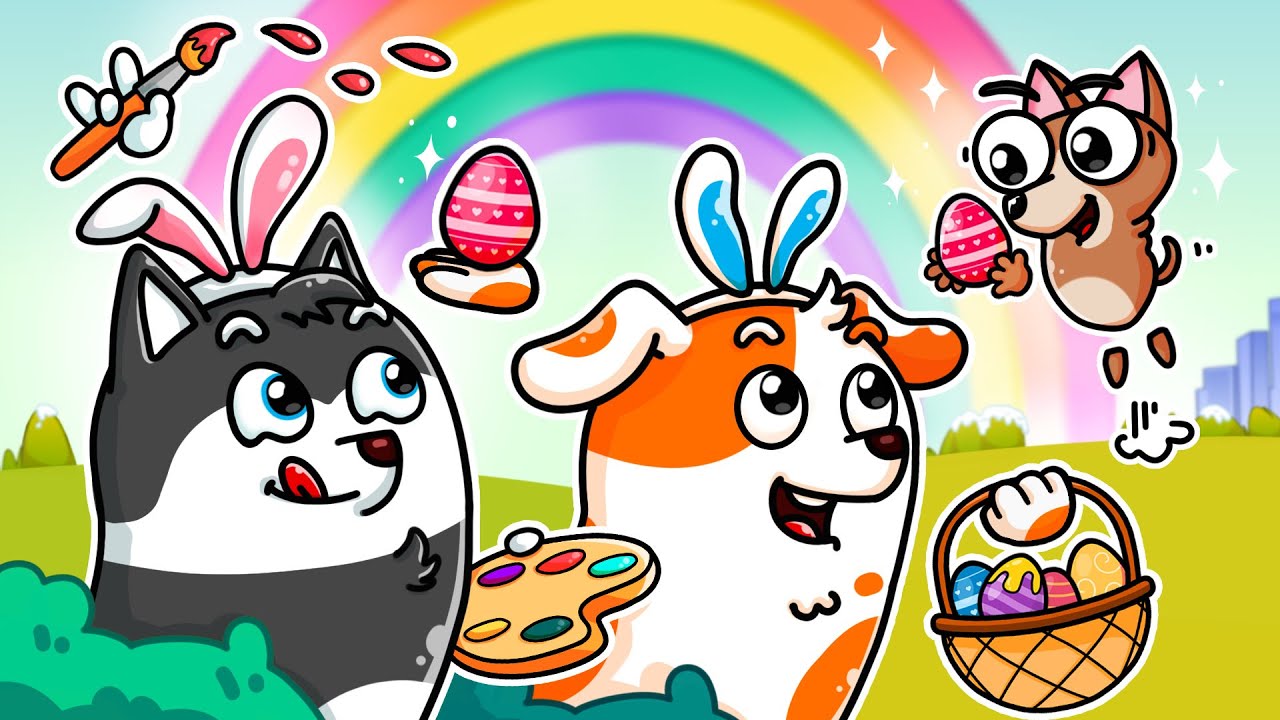 Hoo Doo and Friends Go On An Easter Egg Hunt | Hoo Doo Animation