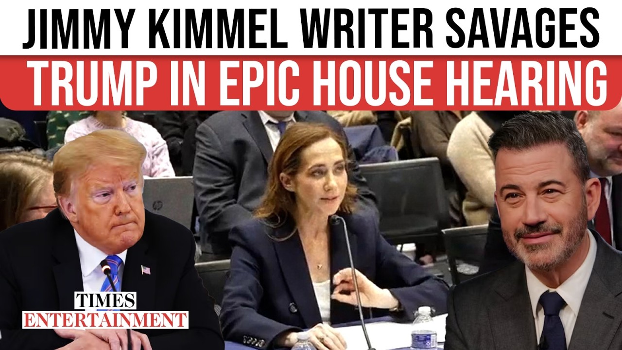 Jimmy Kimmel Writer EVISCERATES Trump's 'Free Speech' During House Hearing; Bess Kalb ROASTS POTUS