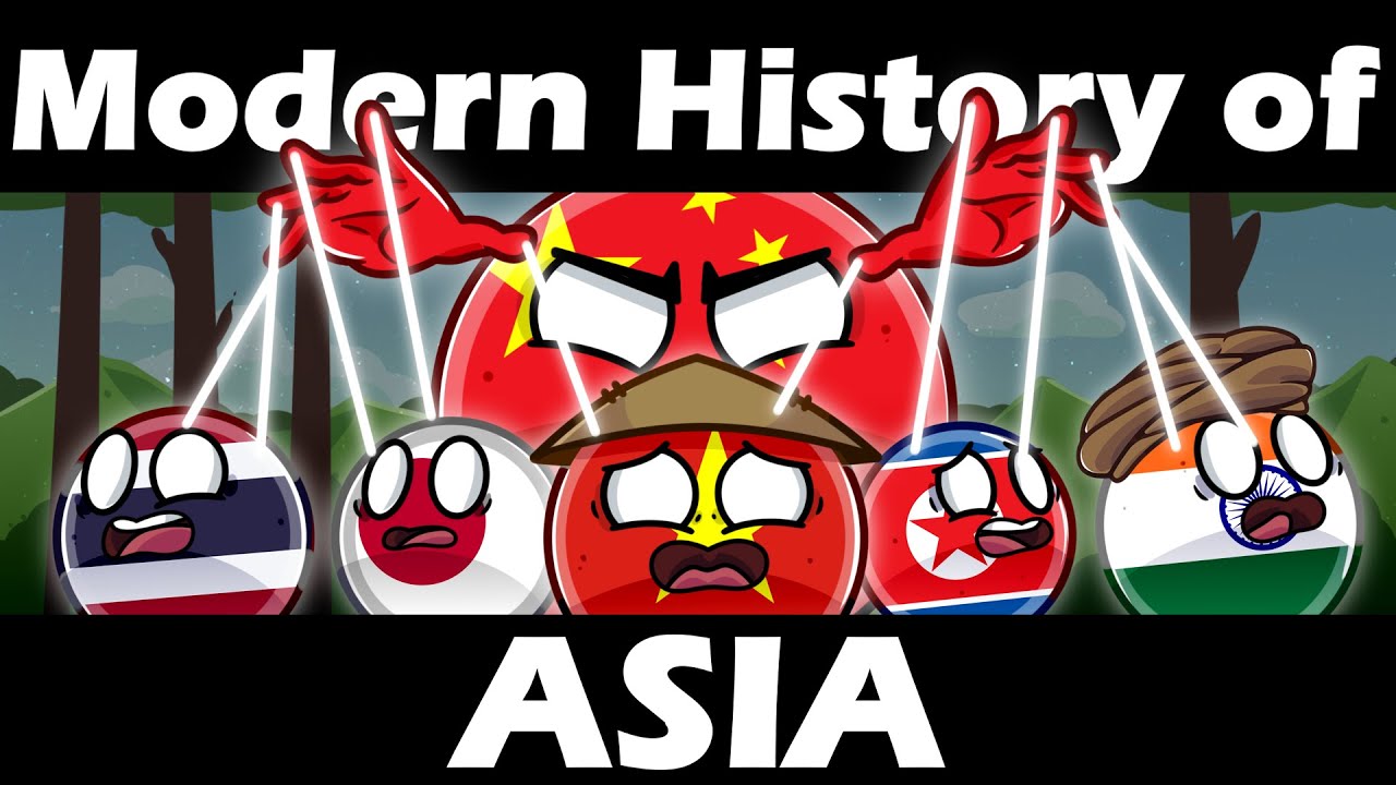 CountryBalls - Modern History of Asia