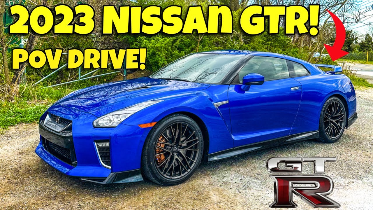 2023 NISSAN GTR POV DRIVE. THE ULTIMATE SPORTS CAR?? (Accelerations, cold start, walk around)