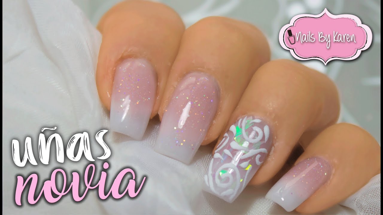 DECORACIÓN de UÑAS para NOVIA