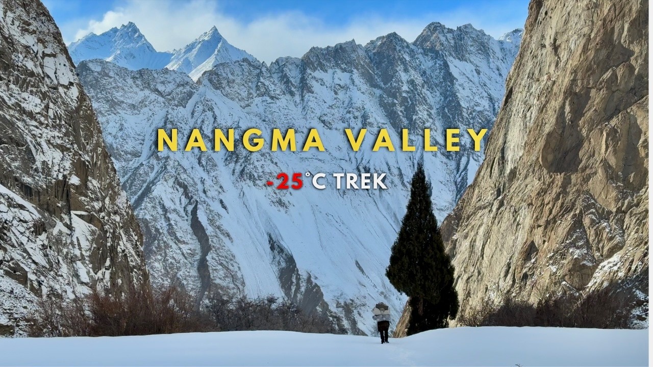I Explored Nangma Valley in -25°C | First Ever Winter Trek | Nangma Valley (Part 2)