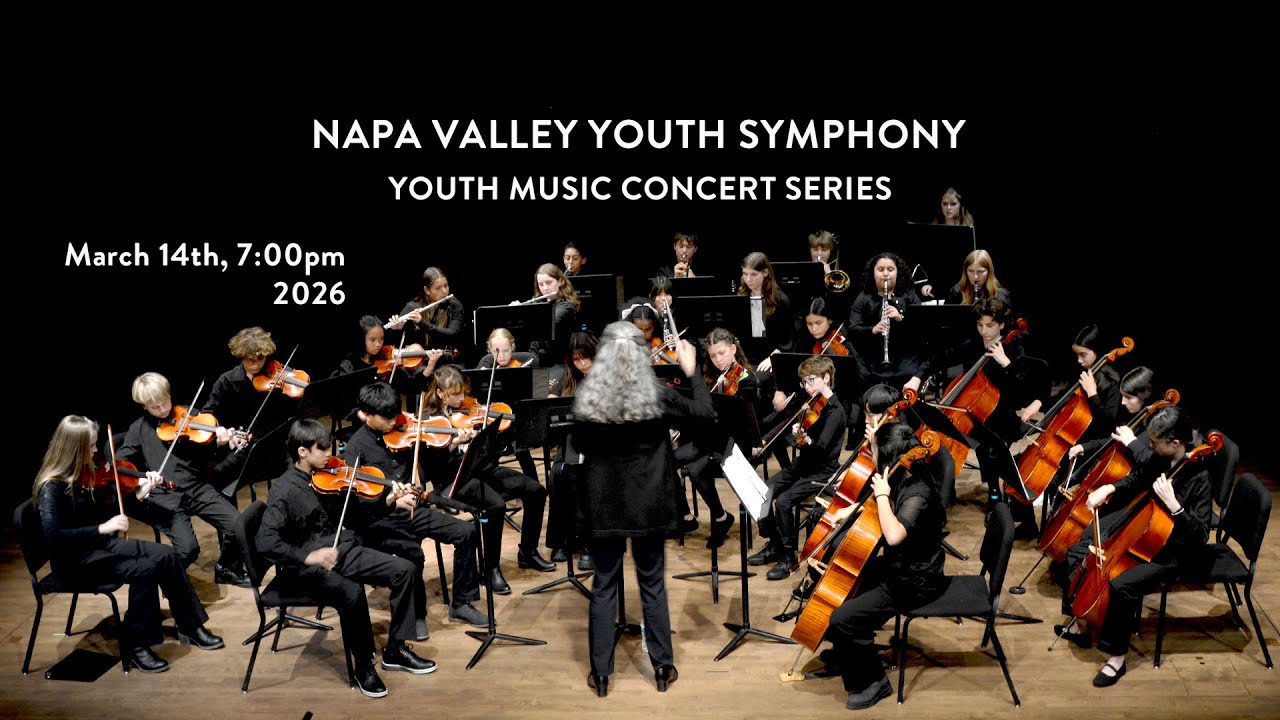7PM - Napa Valley Youth Symphony Spring Chamber Concert March 14, 2026