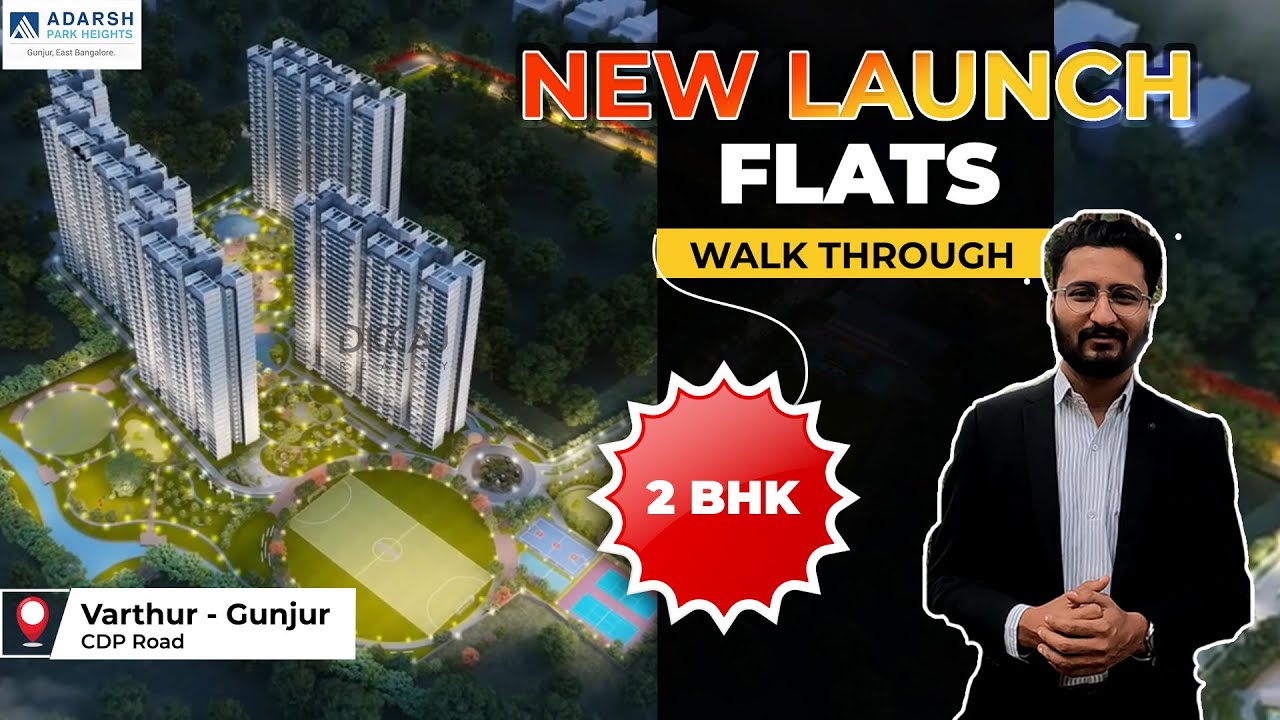 Adarsh Park Heights Phase 2 | 2 BHKs Near Bangalore Tech Hub