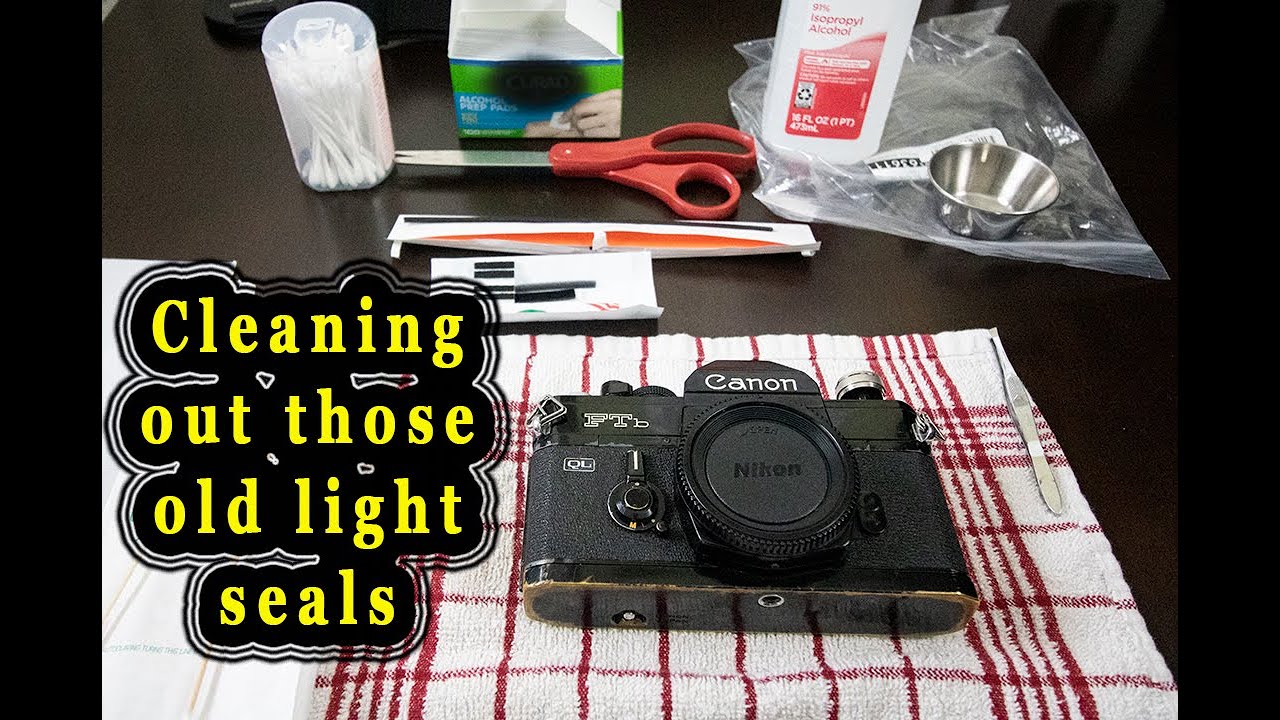 Changing the Light Seals on your SLR