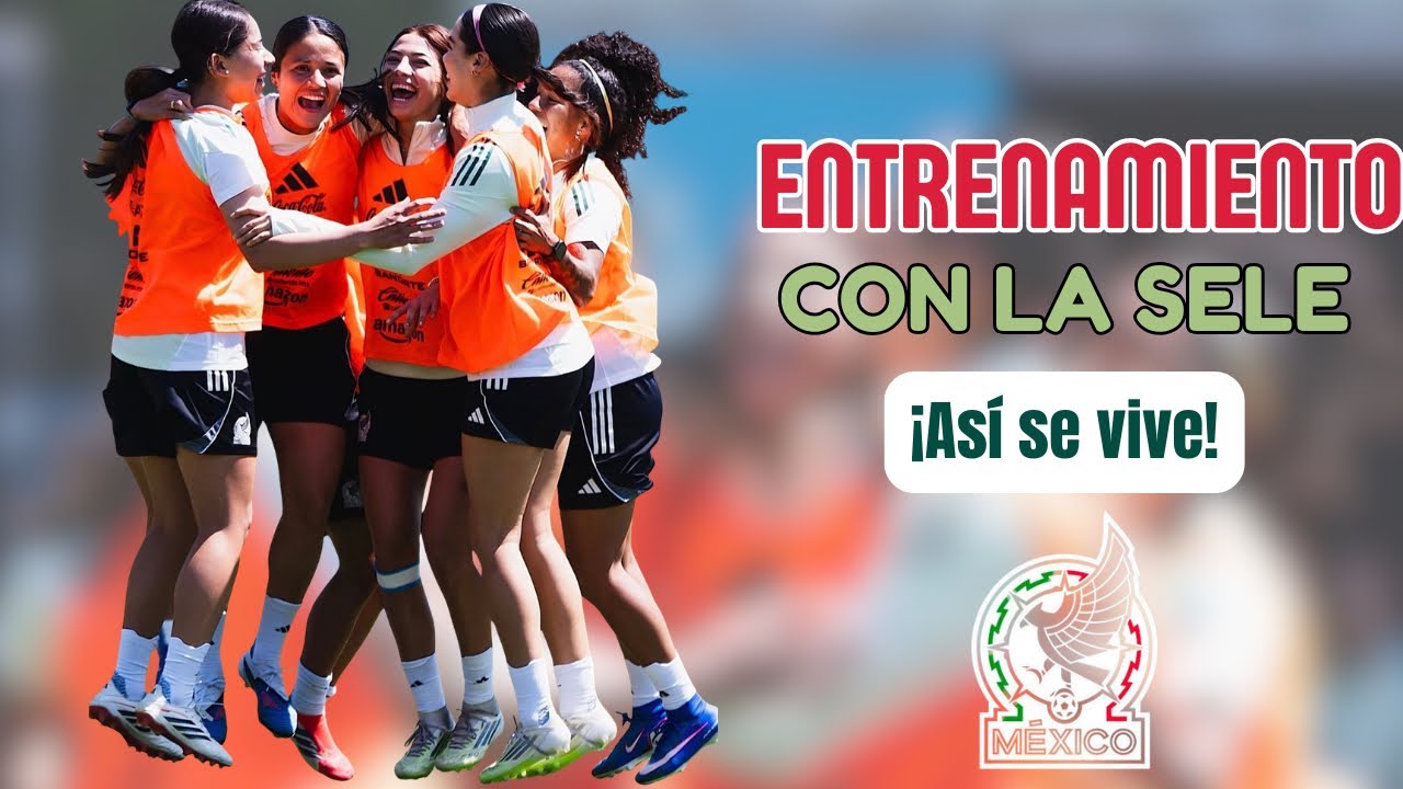 Entrenamiento de la Selección Mexicana Femenil en el CAR 🇲🇽🔥 | Intensidad total previo a Brasil