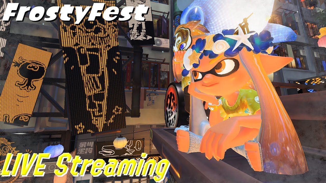 LIVE STREAM - FrostyFest Splatfest (🧑Team Solo)
