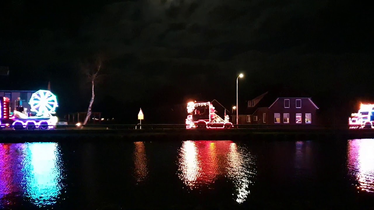 Verlichte truck rit vroomshoop 2019