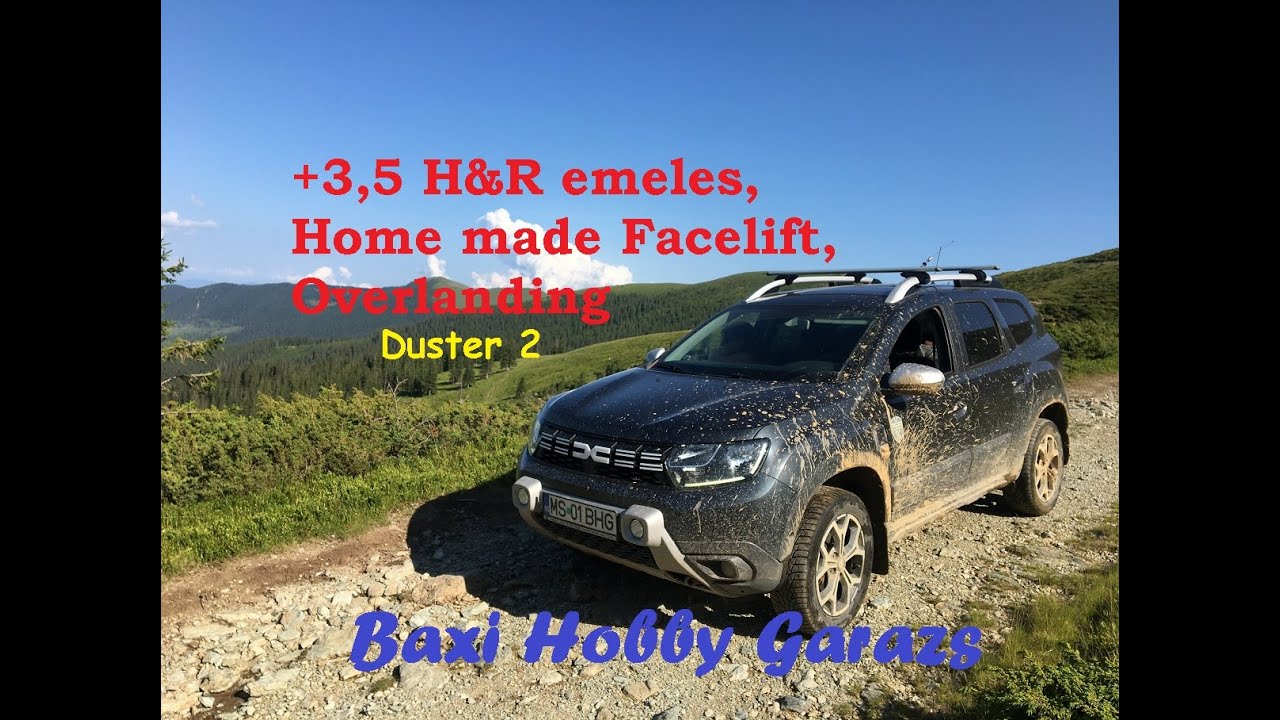 Duster felkeszites es Overlanding! profintakol a Baxi Hobby Garazs.