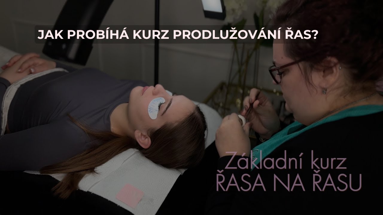 Jak probíhá kurz prodlužování řas u LB Ellie? | Od teorie k praxi 🦋