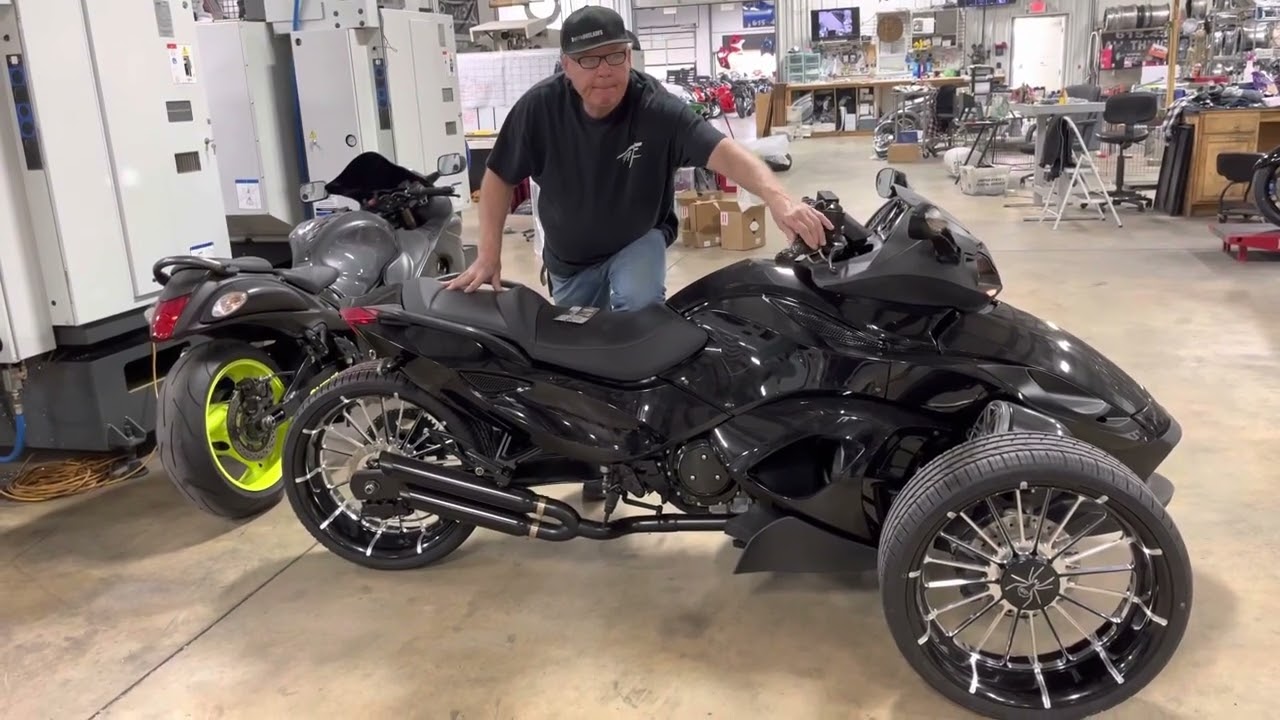 Canam Spyder Fully Customized with Hayabusa Motor Conversion - PRICE DROP $29,999