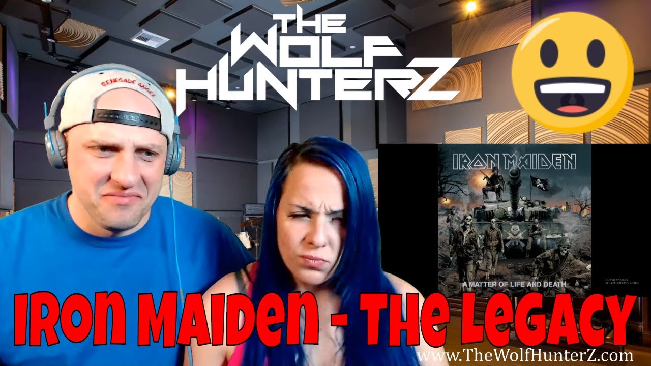 Iron Maiden - The Legacy (Lyrics) THE WOLF HUNTERZ Reactions