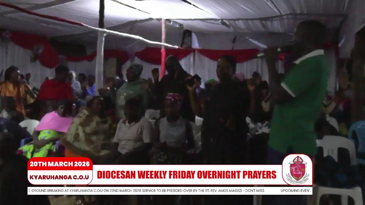 DIOCESAN WEEKLY FRIDAY OVERNIGHT PRAYERS