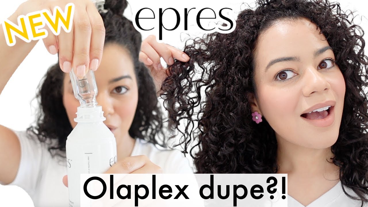 NEW EPRES BOND REPAIR TREATMENT ON CURLY HAIR - WORTH THE HYPE? 🤔