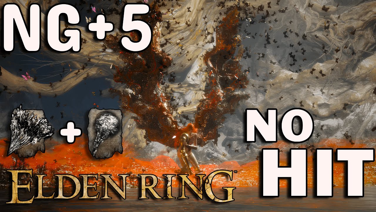 Beat NG+5 Malenia using only BLACK FLAME Incantations NO HIT