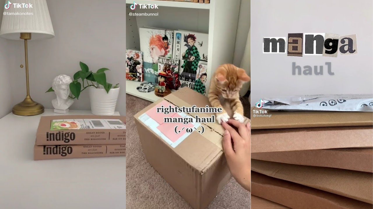 manga • unboxing • haul 2.0🧨📦//pt 10//tiktok