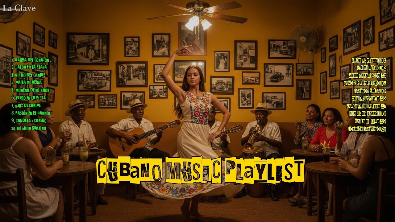 Café Cubano Playlist 🎷 Son Cubano & Cha-Cha | Cuban Café Nights & Vintage Jazz Lounge
