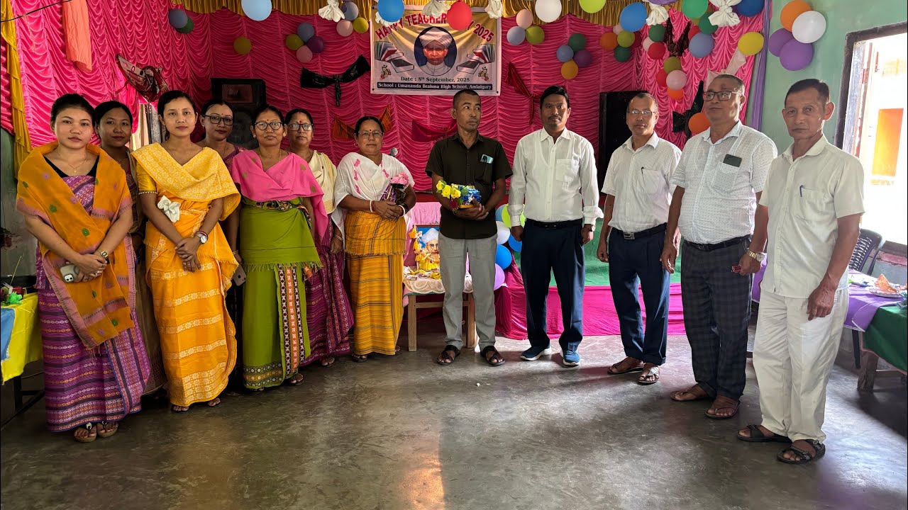 Teachers’ Day special 🥰 //Umananda Brahma High School 🍀🧿Bodo Sisters