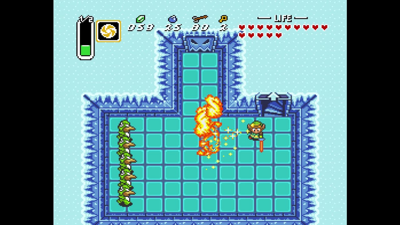 LEGEND OF ZELDA A LINK TO THE PAST | DARK WORLD DUNGEON 5 | SNES | NINTENDO
