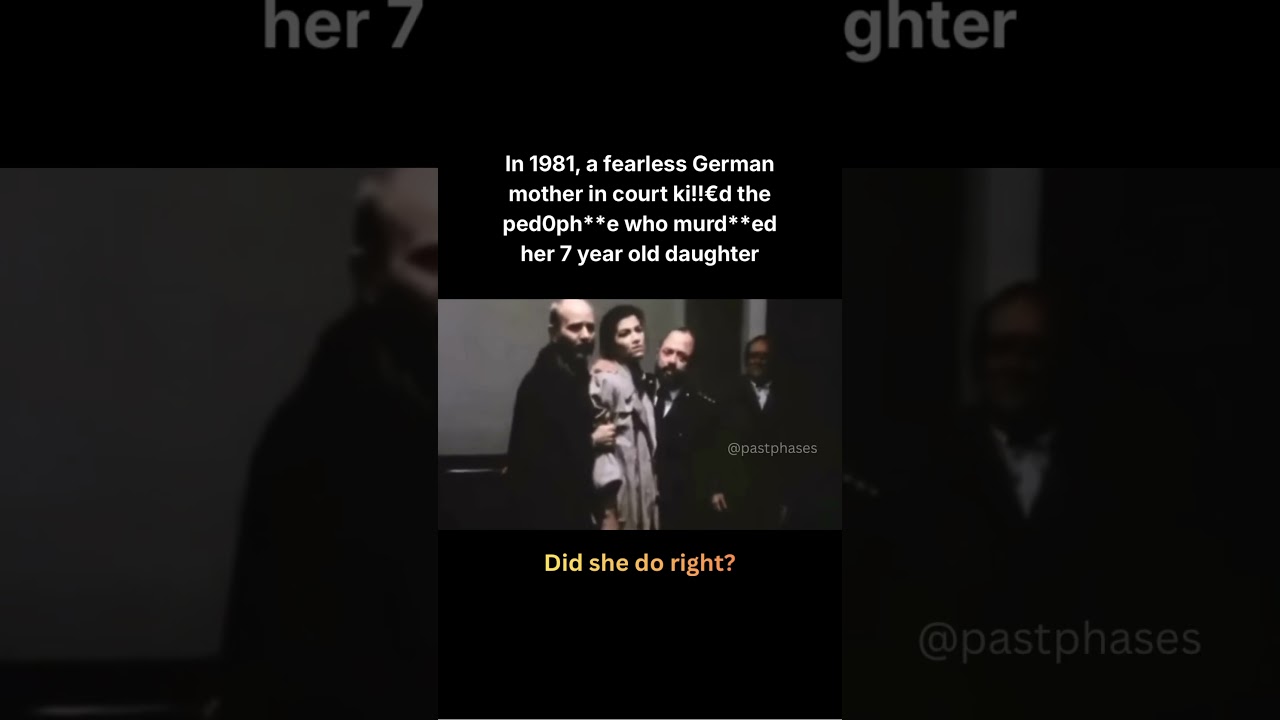 1981: The Day a Mother Took Justice Into Her Own Hands 🫡 #history #historycomesalive #explore #fyp