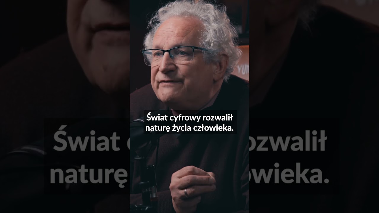 prof. Mariusz Jędrzejko - czy technologia niszczy naszą naturę?