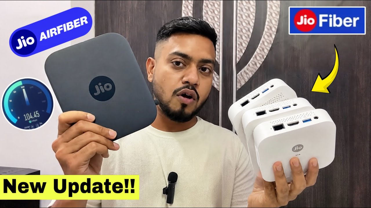 Jio set top box new update | Work with any wifi | Jio air fiber set top box - The Technologist