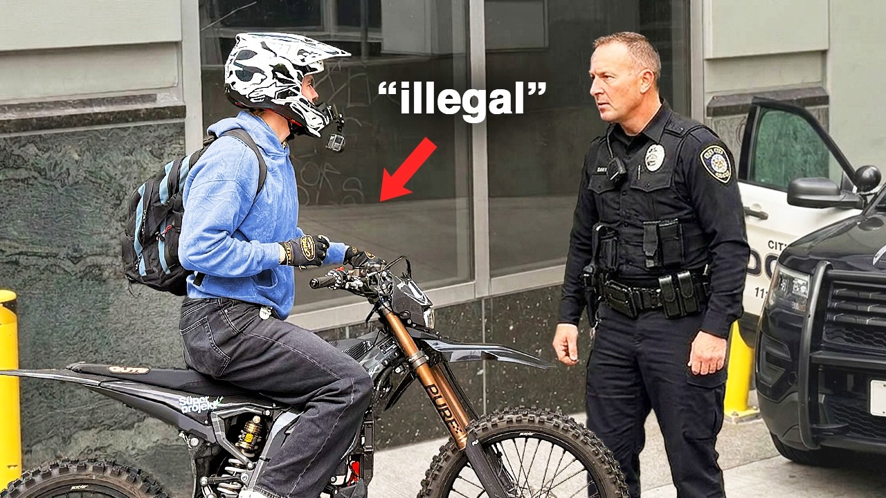 I Asked Police about the New E-Bike Laws on my 85mph Surron