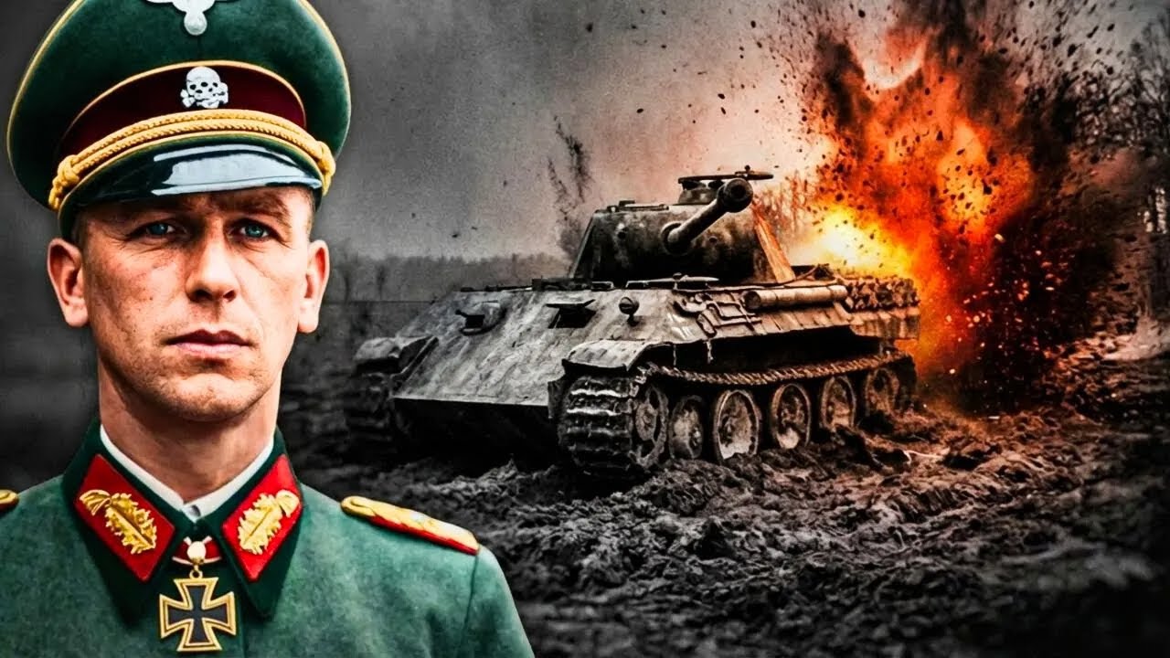 Quand un Panther de 45 tonnes s’est mis à “voler” en WWII